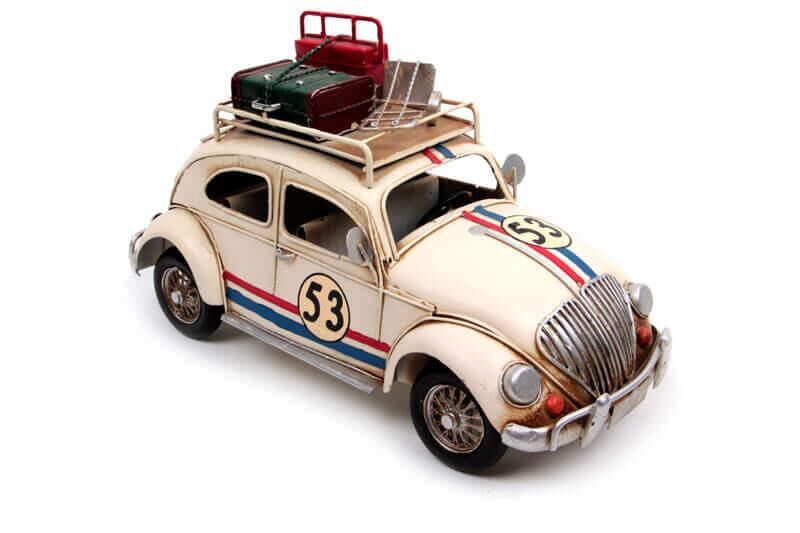 Dekoratif Beetle Classic Vosvos - Beyaz