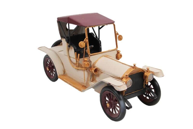 Dekoratif Vintage Ford Klasik Coupe Metal Araba