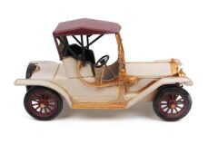 Dekoratif Vintage Ford Klasik Coupe Metal Araba