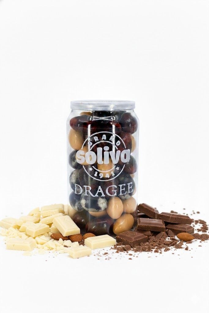 Grand Soliva Bademli Çikolata Draje 230 g - Renkli