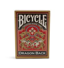 Bicycle® Dragon Back Kırmızı - Gold Oyun İskambil Kartı