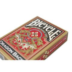 Bicycle® Dragon Back Kırmızı - Gold Oyun İskambil Kartı