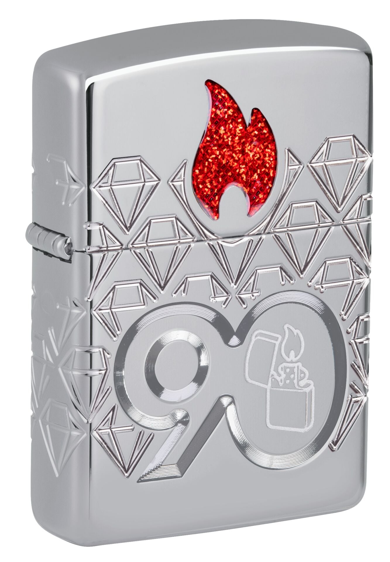 Zippo 90. Yıl Özel Koleksiyonu Armor® Kasa Çakmak