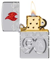 Zippo 90. Yıl Özel Koleksiyonu Armor® Kasa Çakmak