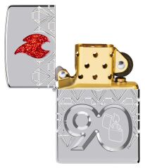 Zippo 90. Yıl Özel Koleksiyonu Armor® Kasa Çakmak