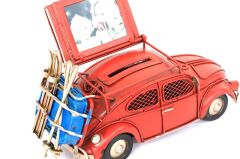 Dekoratif Beetle Klasik Vosvos Çerçeveli Ve Kumbaralı Model Araba