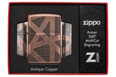 Zippo Geometric 360 Dizayn Armor® Kasa Çakmak
