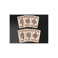 Bicycle® Civil War - Amerikan İç Savaşı Oyun İskambil Kartı Kırmızı Deste