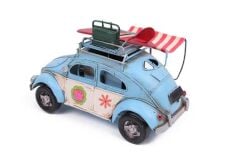 Dekoratif Metal Araba Tenteli - Çerçeveli Ve Kalemlik