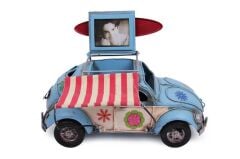 Dekoratif Metal Araba Tenteli - Çerçeveli Ve Kalemlik