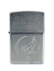Zippo Hilal ve Kurt Dizayn Çakmak