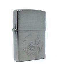 Zippo Hilal ve Kurt Dizayn Çakmak