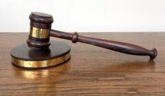 Ahşap Hakim Tokmağı - Gold