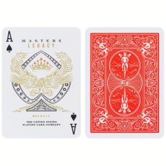 Bicycle® Masters Legacy Edition Red - Kırmızı Koleksiyonluk Oyun İskambil Kartı