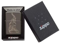 Zippo Zentangle Elephant Design Çakmak