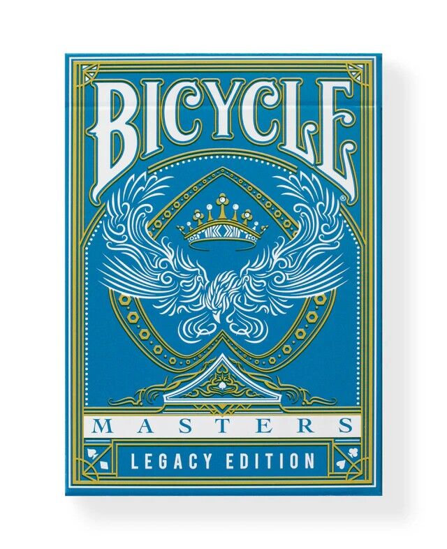 Bicycle® Masters Legacy Edition Blue - Mavi Koleksiyonluk Oyun İskambil Kartı