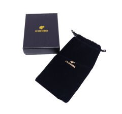 Cohiba Toscanello Deri Puro Kılıfı / Seyahat Humidoru - Siyah