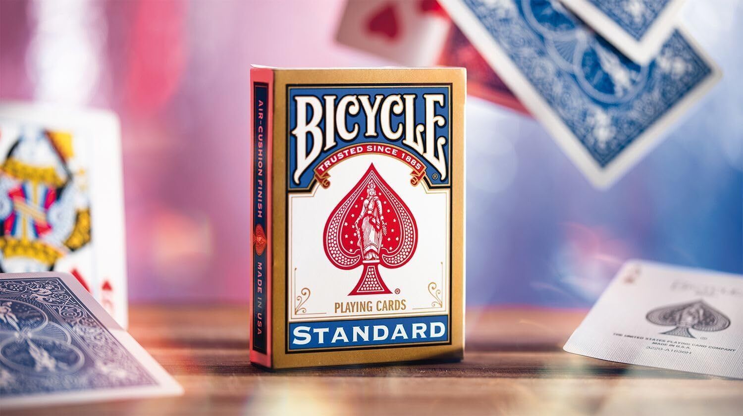 Bicycle® Standard Oyun İskambil Kartı - Mavi
