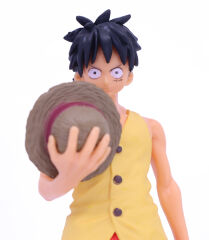 One Piece Sarı Gömlekli Luffy Anime Figür