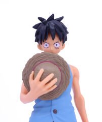 One Piece Mavi Gömlekli Luffy Anime Figür