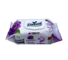 Concord Islak Mendil 120 Adet - Alkol içermez - pH Dengeli - Ege Esintisi
