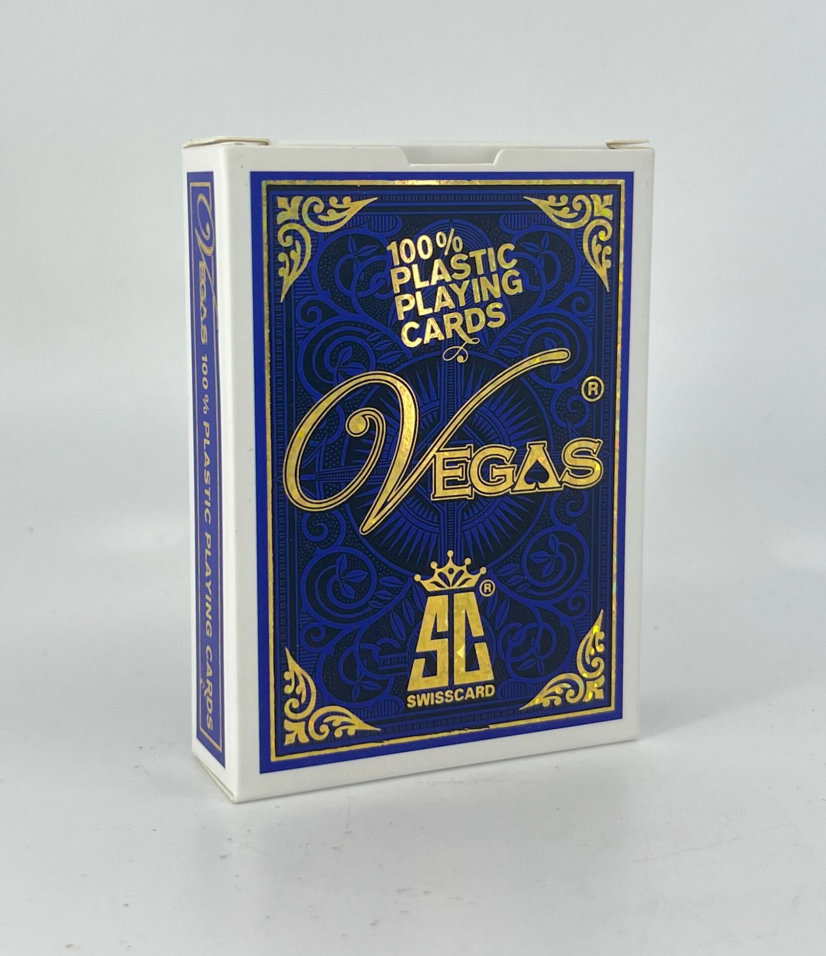 Swisscard İskambil Blackjack Poker Oyun Kartı Destesi - Mavi