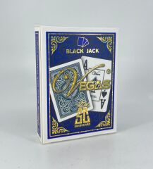 Swisscard İskambil Blackjack Poker Oyun Kartı Destesi - Mavi