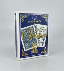 Swisscard İskambil Blackjack Poker Oyun Kartı Destesi - Mavi
