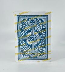 Swisscard İskambil Blackjack Poker Oyun Kartı Destesi - Mavi