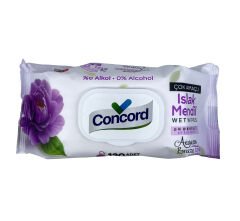 Concord Islak Mendil 120 Adet - Alkol içermez - pH Dengeli - Ege Esintisi (İKİLİ SET)
