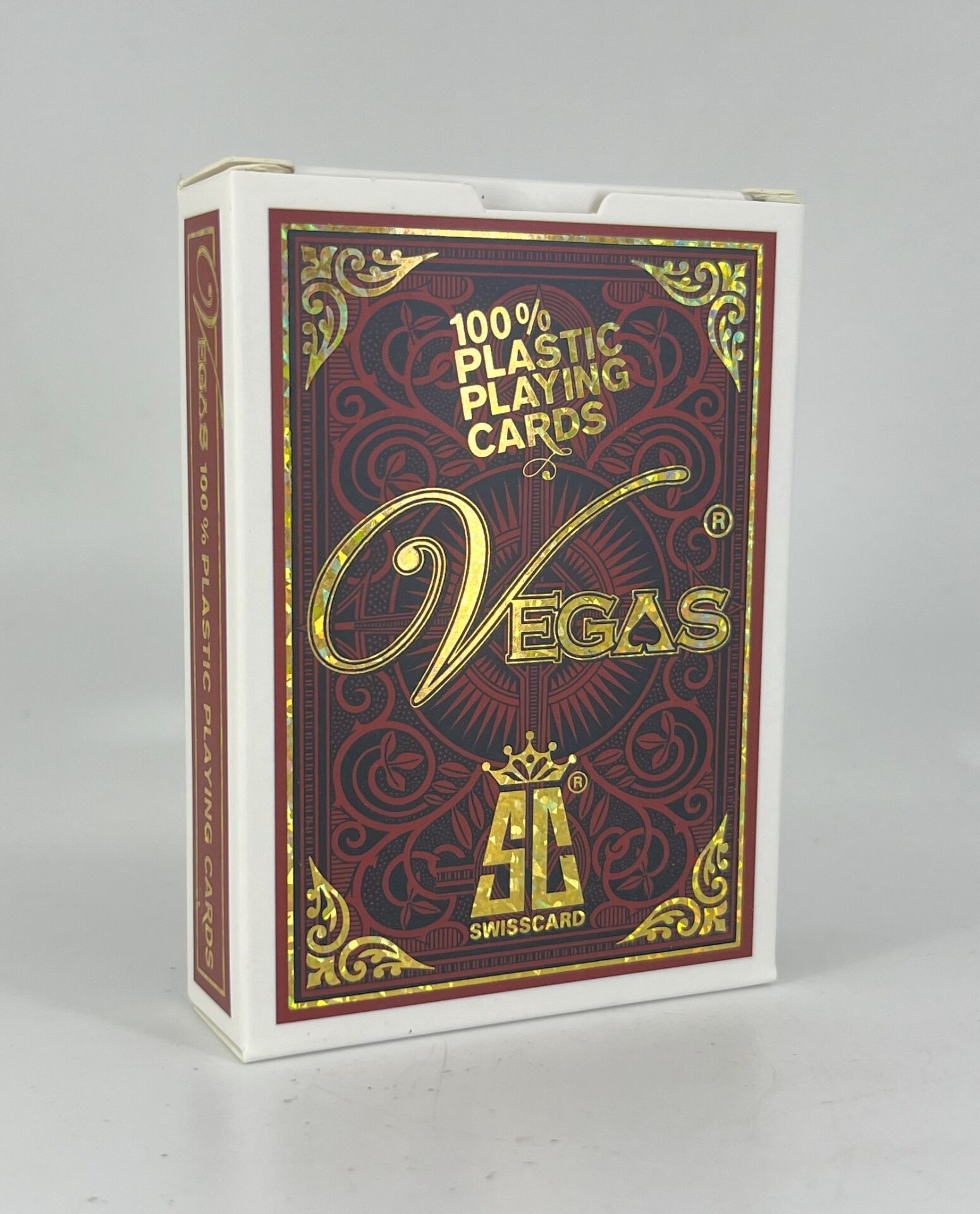 Swisscard İskambil Blackjack Poker Oyun Kartı Destesi - Kırmızı