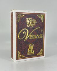 Swisscard İskambil Blackjack Poker Oyun Kartı Destesi - Kırmızı