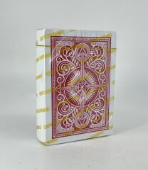 Swisscard İskambil Blackjack Poker Oyun Kartı Destesi - Kırmızı