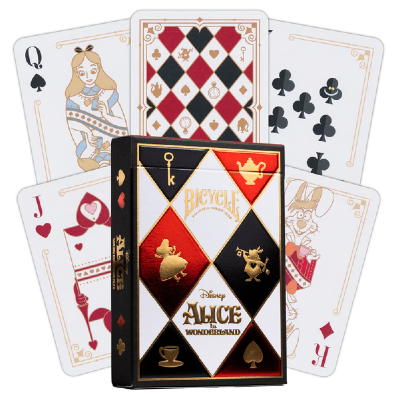 Bicycle® Disney Alice in Wonderland Oyun İskambil Kartı