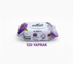 Concord Islak Mendil 120 Adet - Alkol içermez - pH Dengeli - Ege Esintisi (ÜÇLÜ SET)