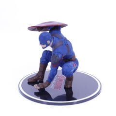 Kaptan Amerika - Captain America Tekli Biblo Figür