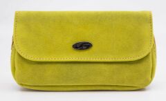 Şahin Yeşil Süet Pipo Taşıma Çantası