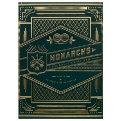 Theory11 Monarchs Green Edition Oyun İskambil Kartı - Yeşil