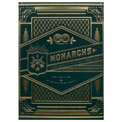 Theory11 Monarchs Green Edition Oyun İskambil Kartı - Yeşil