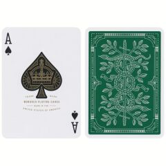 Theory11 Monarchs Green Edition Oyun İskambil Kartı - Yeşil