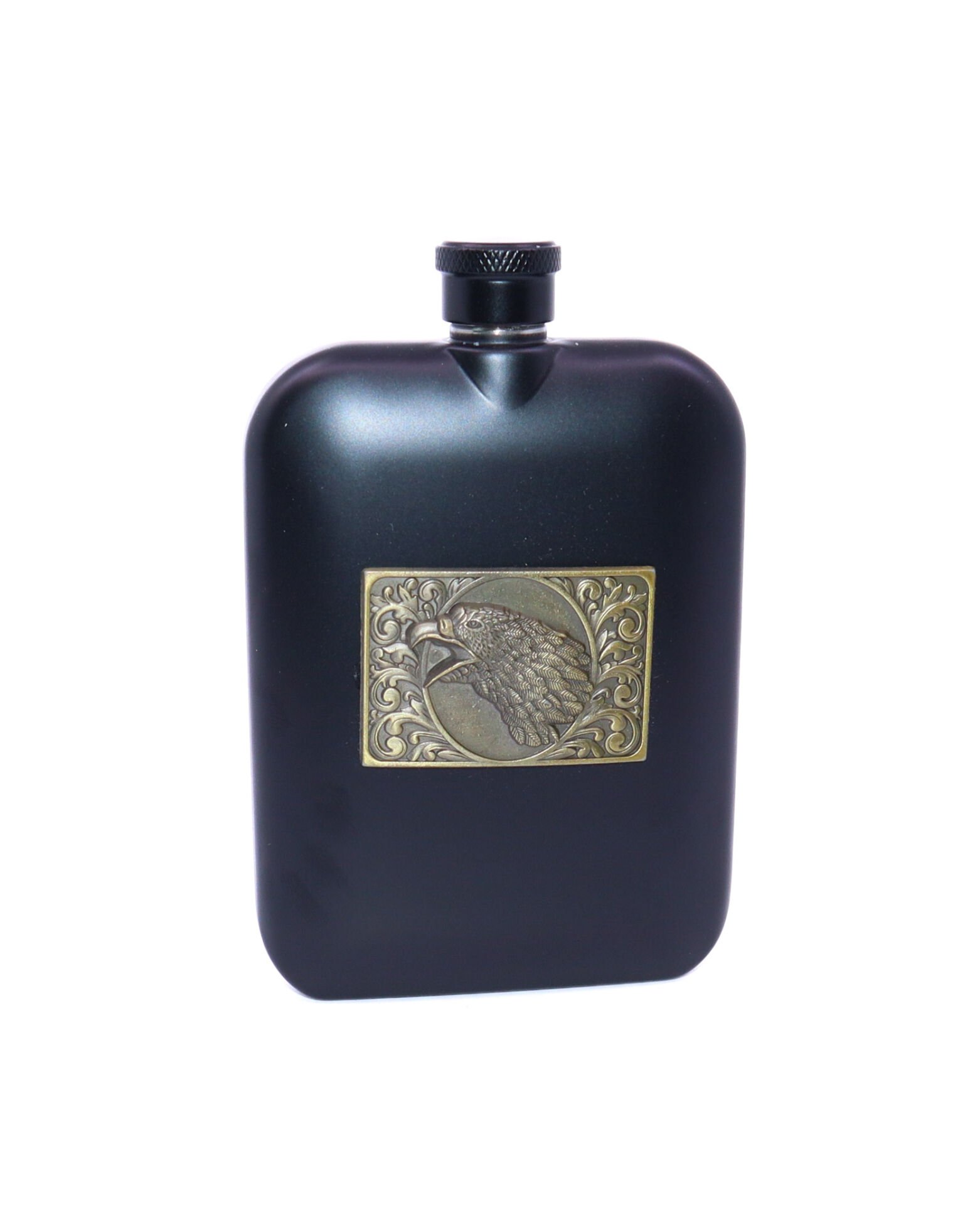 Kartal Desenli Paslanmaz Çelik Cep Matarası 7 oz (200ml)