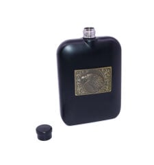 Kartal Desenli Paslanmaz Çelik Cep Matarası 7 oz (200ml)