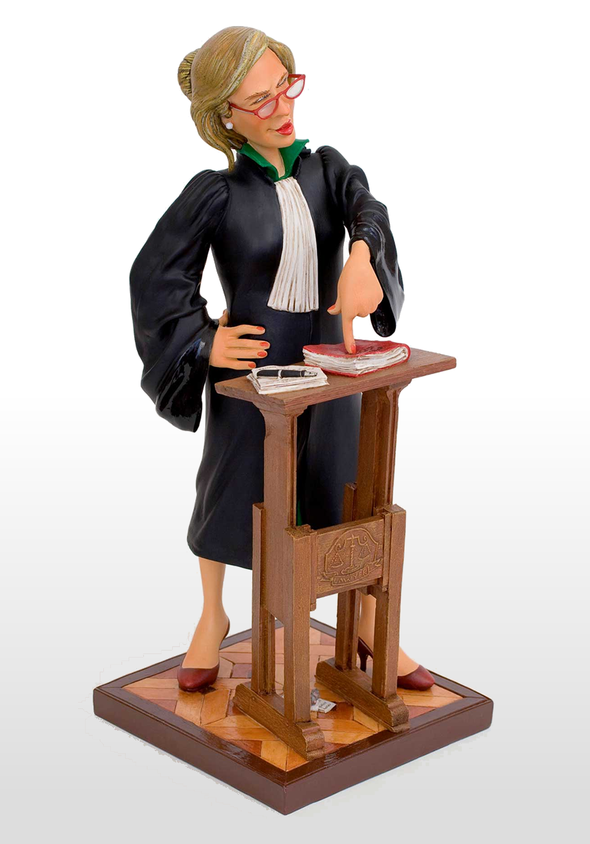 Lady Lawyer - Guillermo Forchino