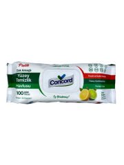 Concord Çok Amaçlı Yüzey Temizlik Havlusu - Limon Kokulu (100 Yaprak)