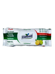 Concord Çok Amaçlı Yüzey Temizlik Havlusu - Limon Kokulu (100 Yaprak)