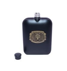 Ejder - Dragon Desenli Paslanmaz Çelik Cep Matarası 7 oz (200ml)