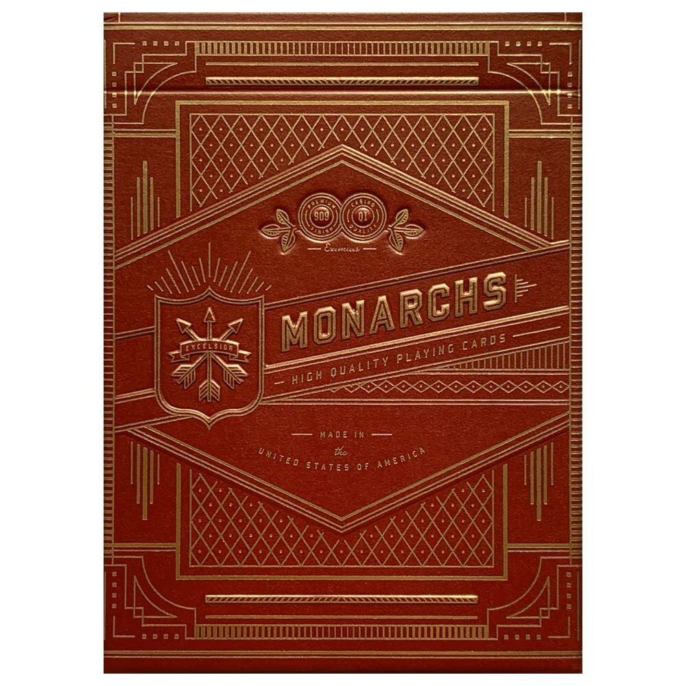 Theory11 Monarchs Red Edition Oyun İskambil Kartı - Kırmızı