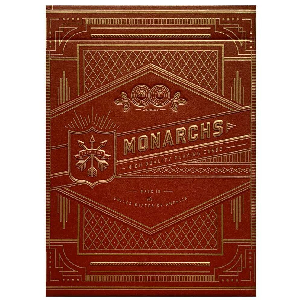 Theory11 Monarchs Red Edition Oyun İskambil Kartı - Kırmızı