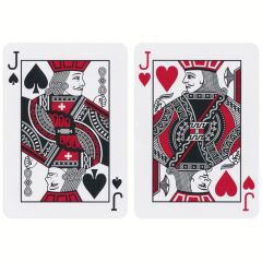 Bicycle® Foil Back Crimson Oyun İskambil Kartı