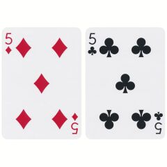 Bicycle® Foil Back Crimson Oyun İskambil Kartı